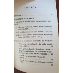 Rui Namorado - Movimento estudantil e política educacional