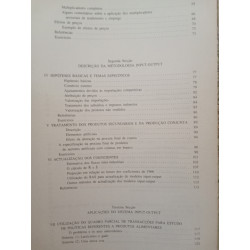 Análise Input-Output e suas aplicações - Robert O'Connor e Edmund D. W. Henry