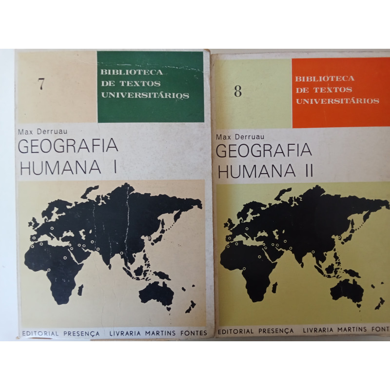 Geografia Humana (2 vols.) - Max Derruau