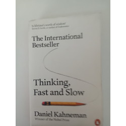 Thinking, fast and slow - Daniel Kahneman
