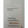 Thinking, fast and slow - Daniel Kahneman