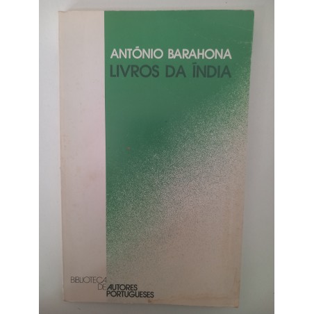 Livros da Índia - António Barahona