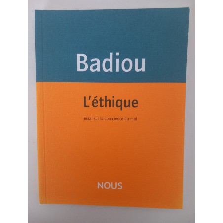 L'Étique - Badiou