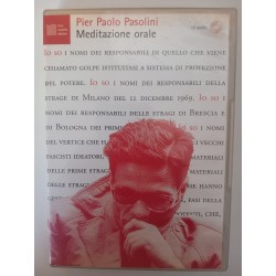 Pier Paolo Pasolini - Meditazione orale (CD audio + livro)