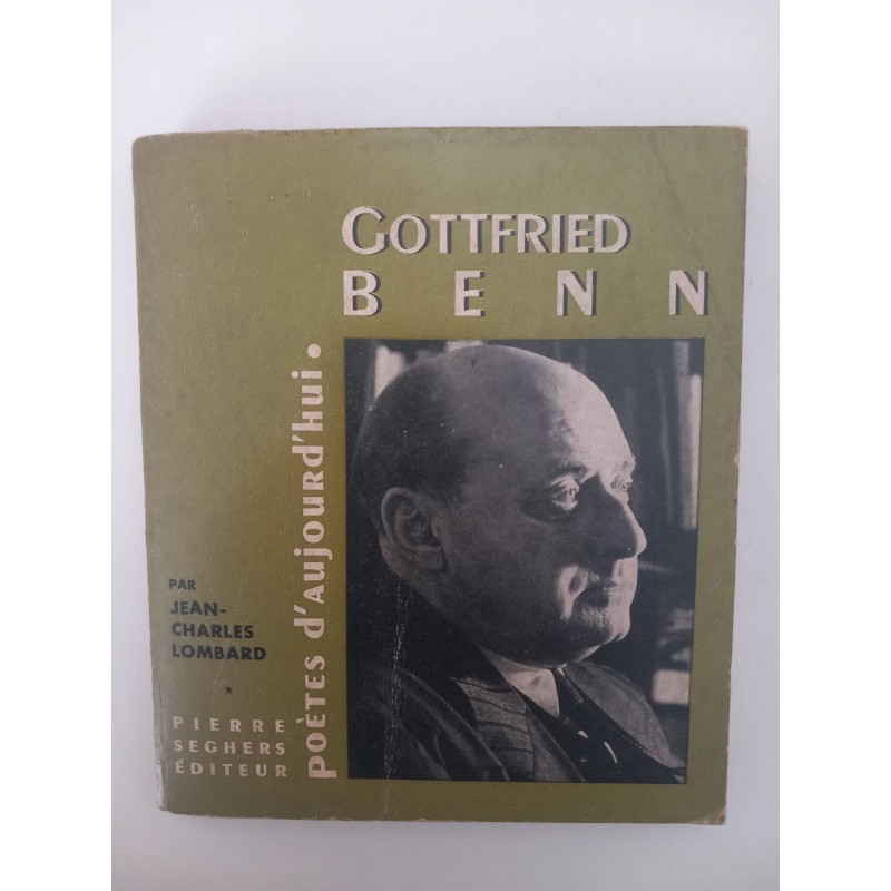 Gottfried Benn - Jean-Charles Lombard
