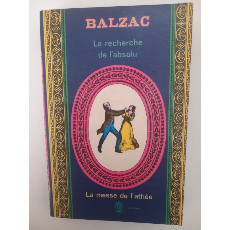 La recherche de l'absolu - Balzac