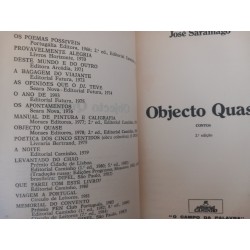 Objecto quase - José Saramago