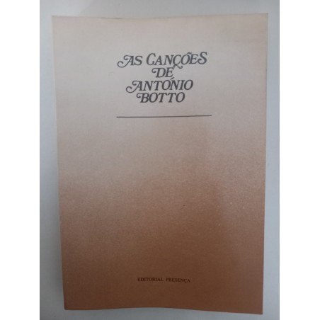As canções de António Botto