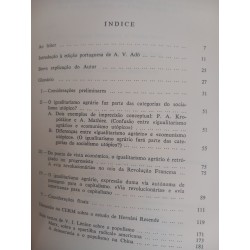 Igualitarismo Agrário e Socialismo Utópico