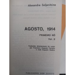Agosto, 1914 II vol. - Alexandre Soljenitsine