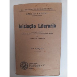 Iniciação Literária - Emilio Faguet