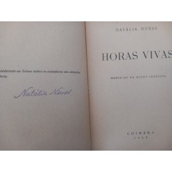 Horas vivas - Natália Nunes