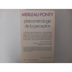 Phénoménologie de la perception - Merleau-Ponty