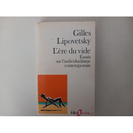 L'ère du vide - Gilles Lipovetsky