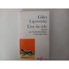 L'ère du vide - Gilles Lipovetsky
