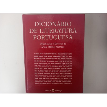 Dicionário de Literatura Portuguesa - Álvaro Manuel Machado (org.)