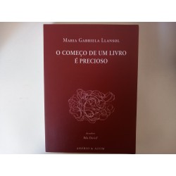 O começo de um livro é precioso - Maria Gabriela Llansol