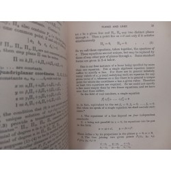Analytical geometry of three dimensions - William H. McCrea