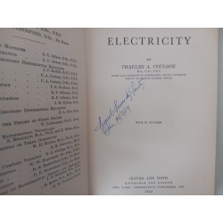 Electricity - C. A. Coulson