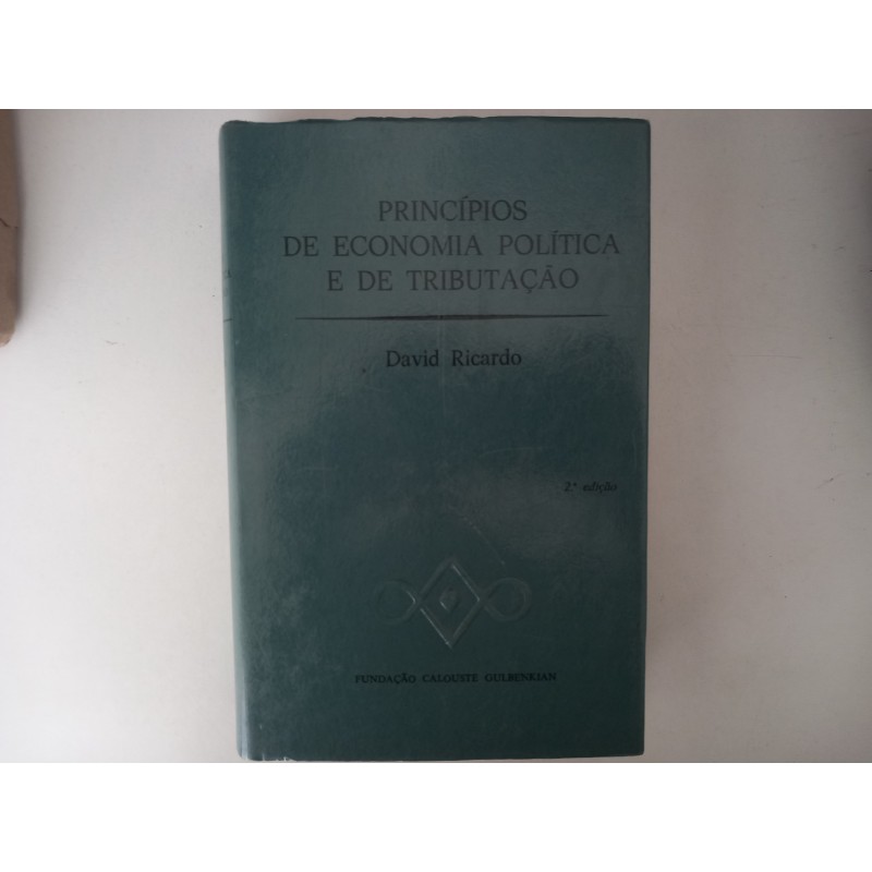 Princípios de economia política e de tributação - David Ricardo