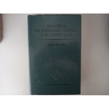 Princípios de economia política e de tributação - David Ricardo