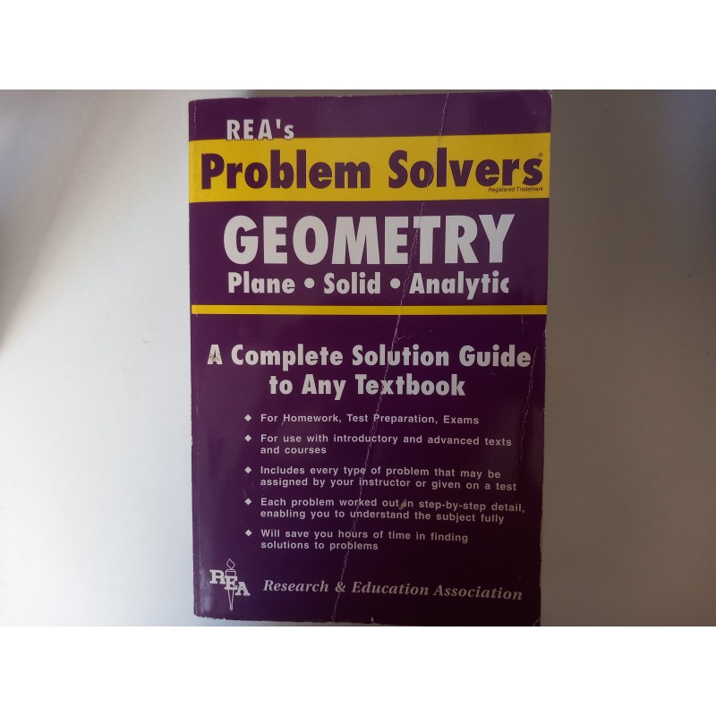 Geometry - REA's problem solvers