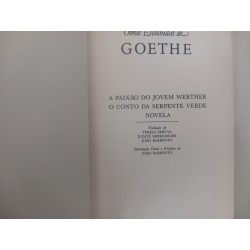 As paixões do jovem Werther / O conto da serpente verde - Goethe