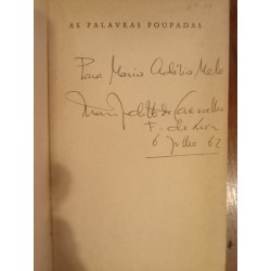 Maria Judite de Carvalho - As palavras poupadas [autografado]