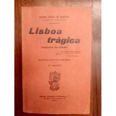 Albino Forjaz de Sampaio - Lisboa Trágica