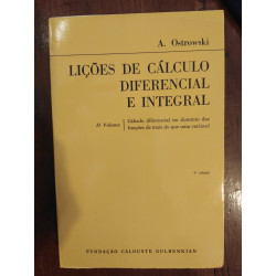 A. Ostrowski - Lições de cálculo diferencial e integral II vol.