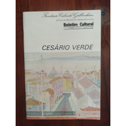 Boletim cultural - Cesário Verde