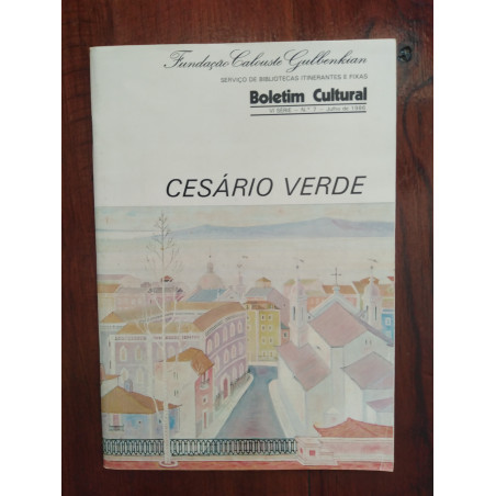 Boletim cultural - Cesário Verde