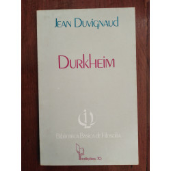 Jean Duvignaud - Durkheim