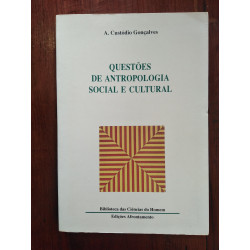 A. Custódio Gonçalves - Questões de Antropologia Social e Cultural