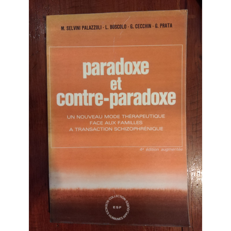 Paradoxe et contre-paradoxe