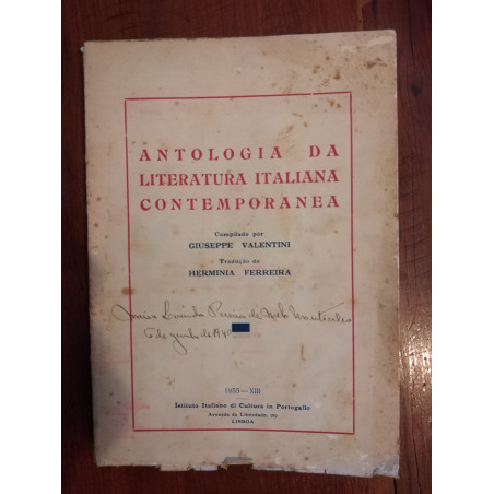 Giuseppe Valentini - Antologia da Literatura Italiana Contemporânea