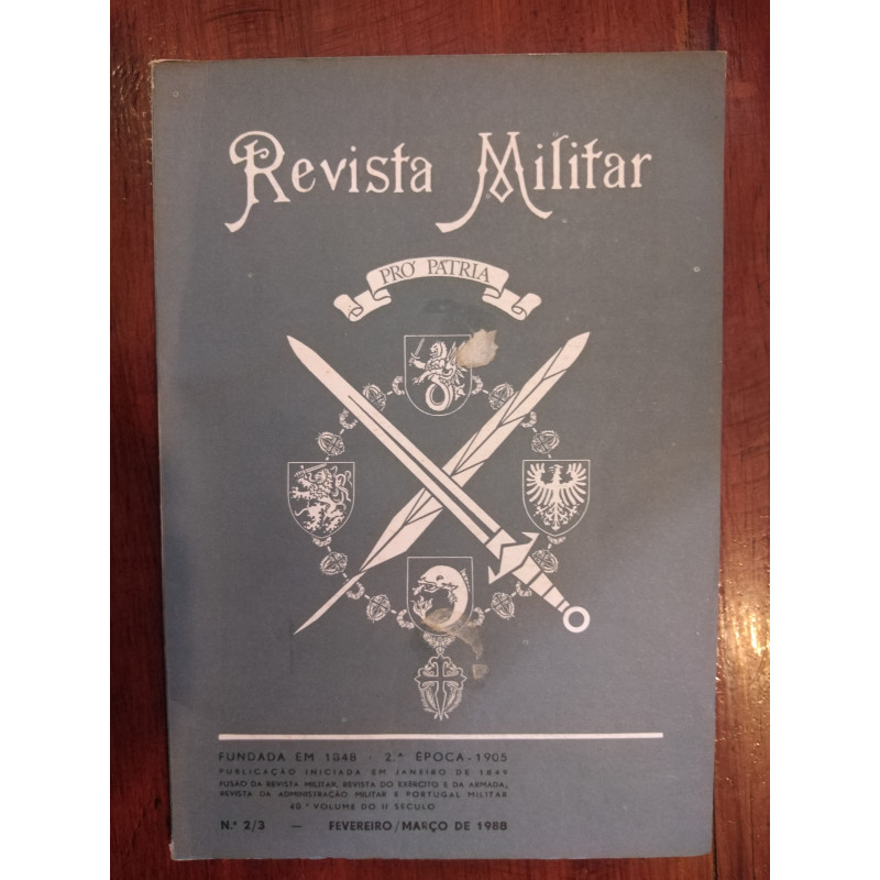 Revista militar N.º 2/3 - Fevereiro/Março de 1988