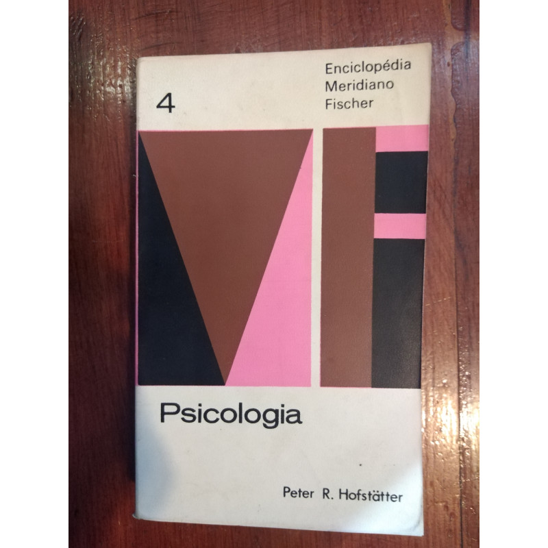 Peter R. Hofstätter - Psicologia