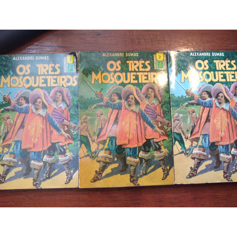 Alexandre Dumas - Os três mosqueteiros (3 vols.)