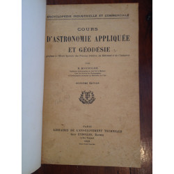 H. Roussilhe - Cours d'Astronomie appliquée et Géodésie